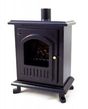 Maison de Poupées Poêle à