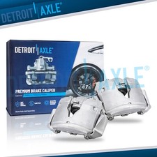Front Left Right Side Brake Calipers w/ Brackets for Audi A4 A5 Quattro allroad