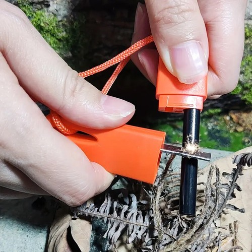 Briquet survie pierre - briquet,