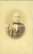 Portrait d'HOMME vers 1875 CDV