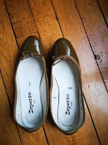 Ballerines repetto cuir - repetto,