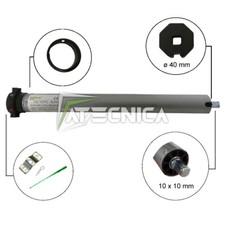 Moteur de volet store 35mm InDeM MT10 20 Kg 10 Nm fin course mécanique accessoi