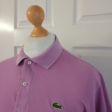 Lacoste Classic  Polo Size 5 Large 46"  100% Genuine