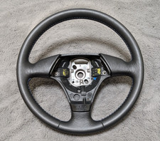 NEW LEATHER BMW E46 E53 E39 E38 Sport Black OEM Steering Wheel M POWER