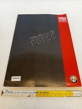 press kit press kit '94 Alfa Romeo 164 Quadrifoglio 916 Gtv Spider 145 155