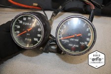 1974 Kawasaki F9 Big Horn 350 GAUGES SPEEDO TACH METER L1-0770.ABA