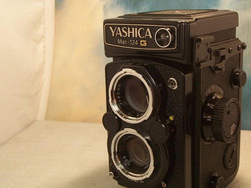Yashica mat 124 yashinon - mat, g