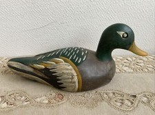 Ancienne Sculpture Bois Canard