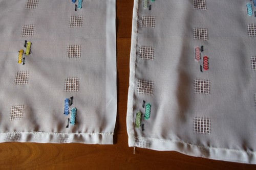Paire rideaux 24 blanc - rideaux, n°24