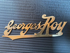 Sigle ancien de calandre Automobile ancêtre "Georges ROY " 1910