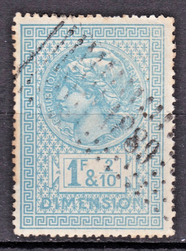 Timbre fiscal france - timbre, dimension