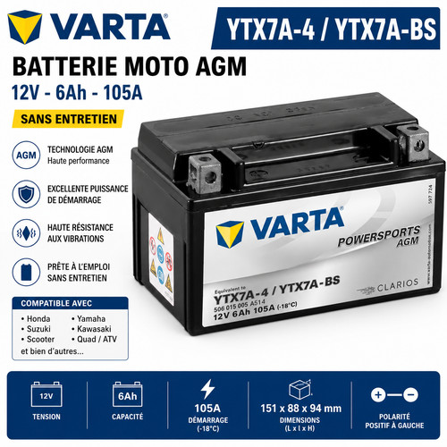 Batterie moto varta - moto,