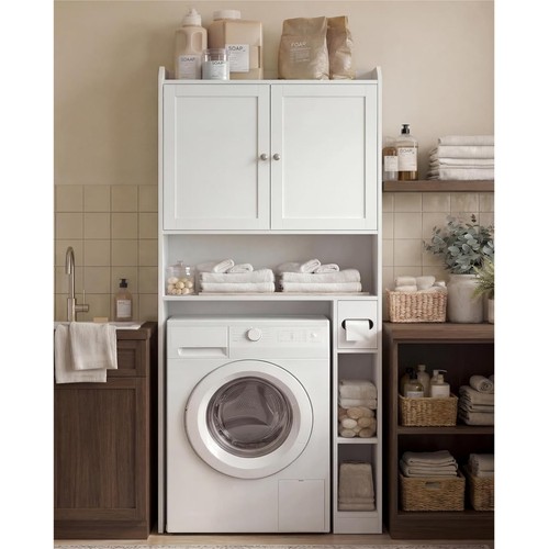 Meuble vasagle blanc - wc,