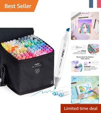 120 Couleurs de Marqueurs Ohuhu - Double Pointes pour Créativité sans Limites