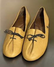 Sergio Tomani Tuka Leather Slip-On Shoes Amarillo Tan Women’s Size EU 42 US 10