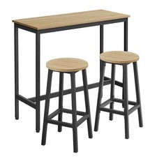 Table de bar + 2 tabourets -