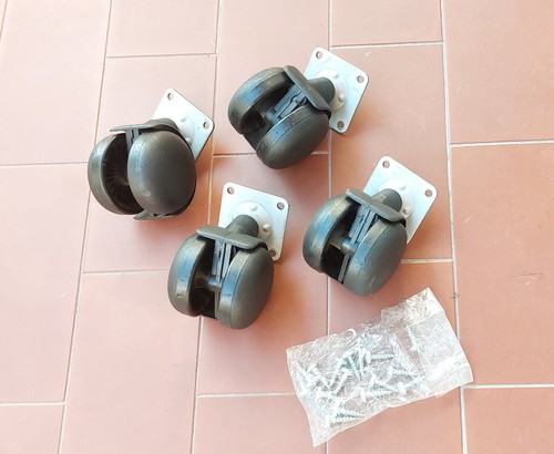 Roulettes pivotantes avec - pivotantes,