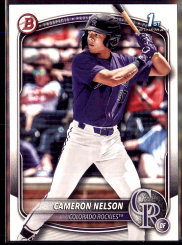 2025 bowman draft paper - paper, 1st