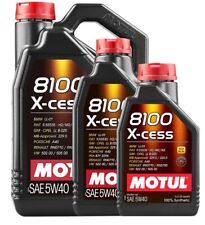 MOTUL Huile moteur 8100 X-CESS 5W40 - bidon de 1L - livraison gratuite