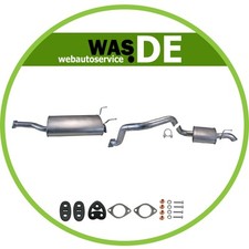 kit pot d'échappement SSANGYONG REXTON 2.7 D SUV 163PS