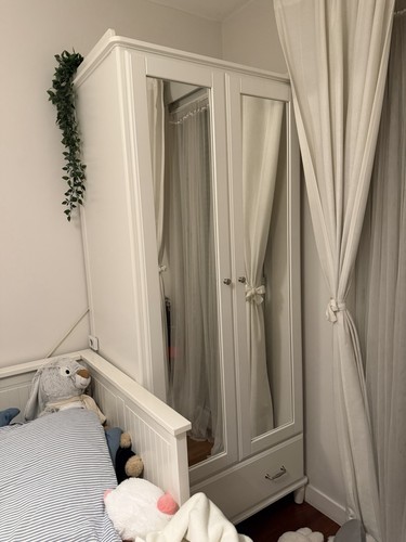 Ikea tyssedal armoire - ikea, blanche