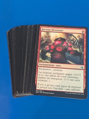 Lot cartes rouge magic the - lot,