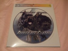 1 autocollant - motif chien