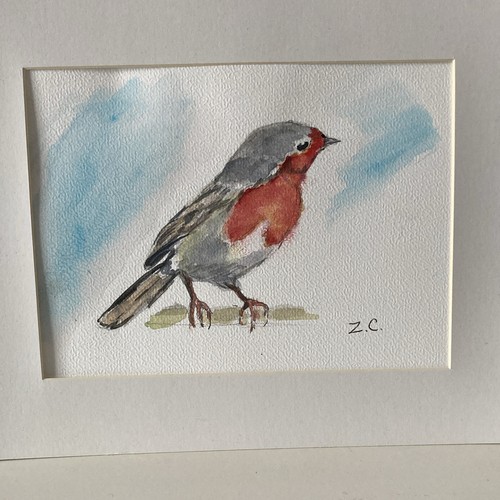 Aquarelle originale - z.c.,