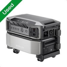 EcoFlow DELTA Pro Ultra 6kWh Portable Power Station LiFePO4 Battery Backup Used