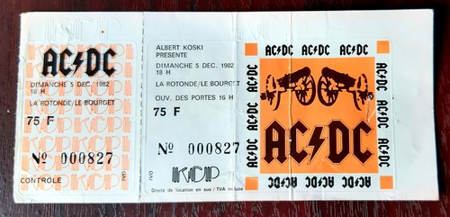 Ticket billet unused place - billet,
