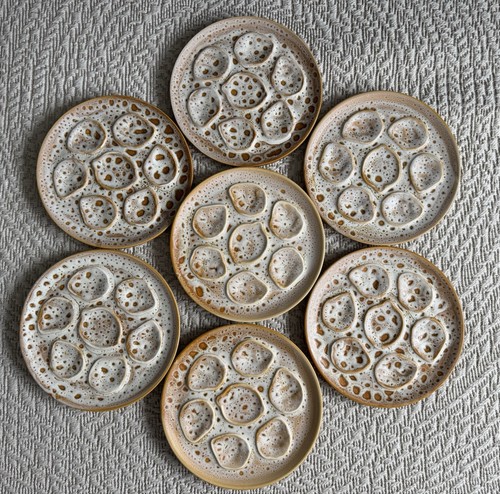 Lot assiettes huitres en - assiettes,