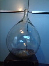 ANCIEN BONBONNE VERRE-soufflé