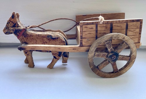 Jouet ancien bois artisanal - bois,