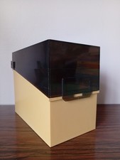 VINTAGE Boîte à fiches A6 en