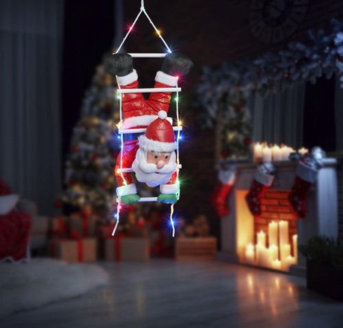 Grimpante père noël - noël, led