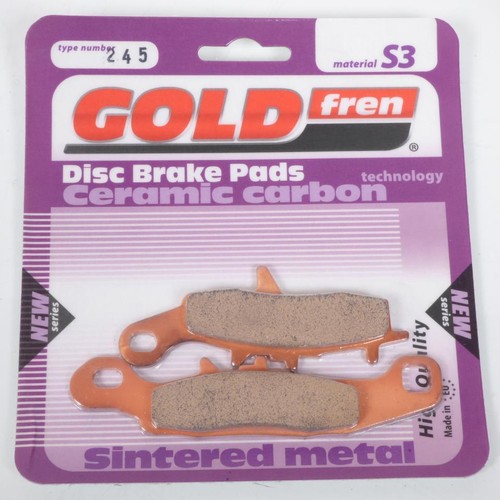 Plaquette frein gold fren - de,