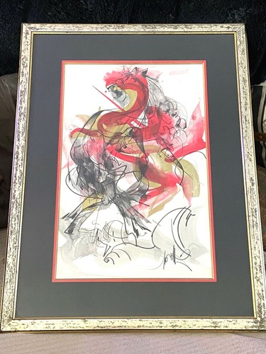 Rare gouache aquarelle raymond - rare,