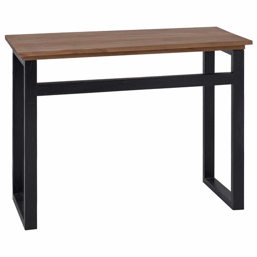 Bureau naturel bois teck - naturel, de