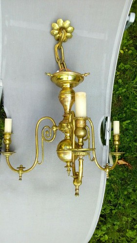Lustre feux métal - lustre, 3