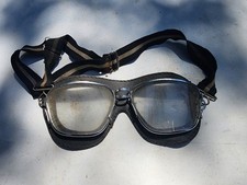 Lunettes de moto/aviation vintage – Swan Brand, Made in Japan avion aviateur