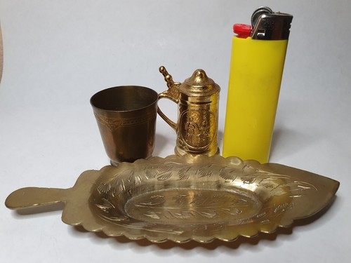 Lot petits objets - petits, cuivre