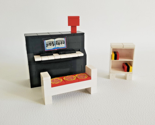 Lego homemaker 293 - lego, piano
