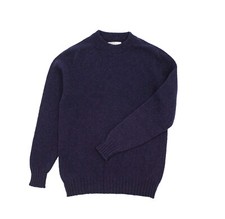 Modern Fit Shetland Crew Neck Jumper