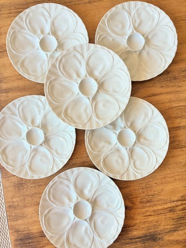 Lot assiettes huîtres - lot, à