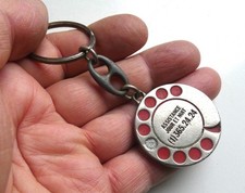 Ancien porte clé métal Renault Assistance Véhicules Industriels VI Camion Auto.