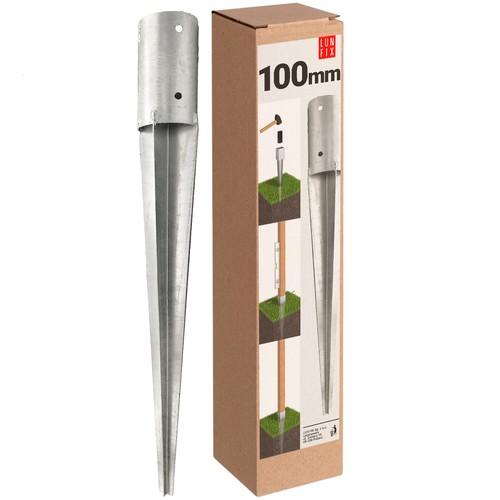 Support poteau ø100mm rond - support, de