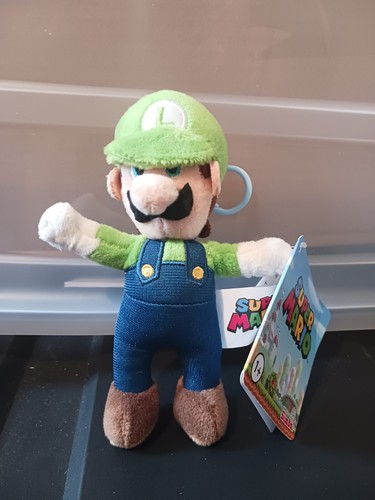 Peluche luigi super mario - super,