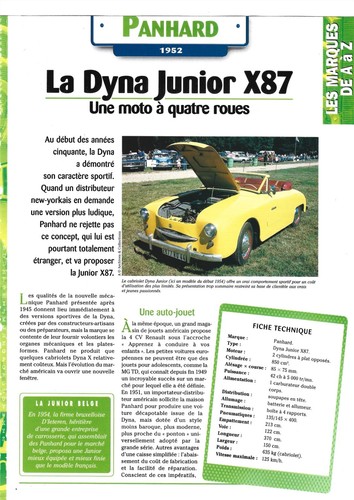 Document panhard dyna - document, la