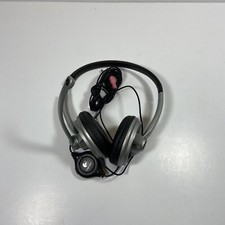 Logitech - Headset with Noise-Canceling Microphone - Black Used Working