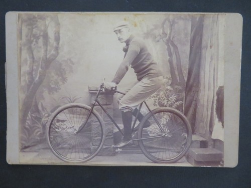 Ancienne photo cycliste - ancienne, cycle